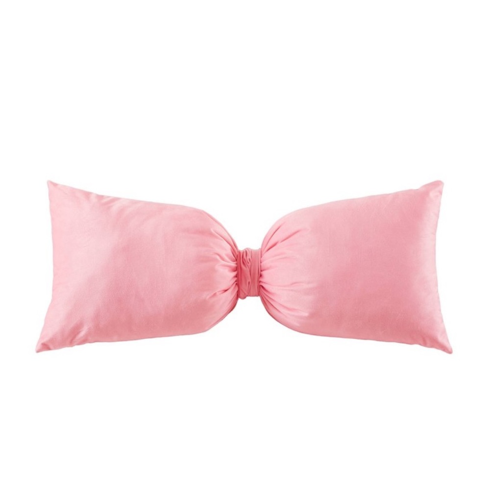 Armoire Collection Oversized Bow Bed Pillow Pink